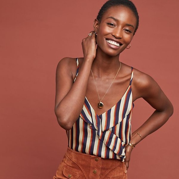 Anthropologie Tops - NWT Anthropologie Pippa Striped Cami